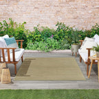 Nourison Home Nourison Essentials Green Gold 4' x 6' Area Rug - Image 4
