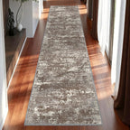 Rug Runners 2x8 Ultra Non-Slip Washable Kitchen Rug Abstract Tear and Stain - Image 2