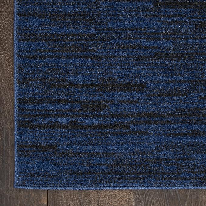 Nourison Home Nourison Essentials Midnight Blue 7' x 10' Area Rug - Image 6