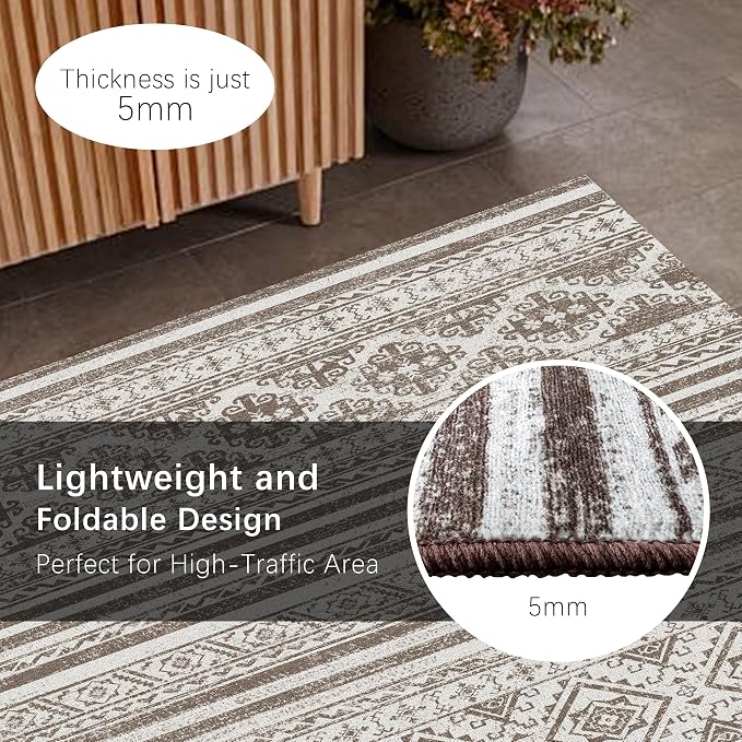 RUGSURE Washable Area Rugs 9' x 12' - Image 5
