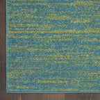 Nourison Home Nourison Essentials Blue Green 9' x 12' Area Rug - Image 6