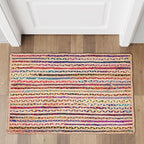 Hausattire Bohemian Braided Rug 2'x3' by Hausattire