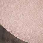 Nourison Home Nourison Essentials Pink 6' x Round Area Rug - Image 6