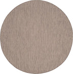 SAFAVIEH Outdoor Round Rug 5'3" - Image 3