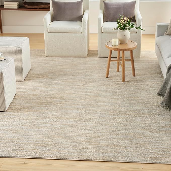 Nourison Home Nourison Essentials Ivory Gold 6' x 9' Area Rug by NourisonHome