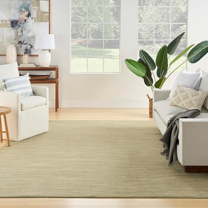 Nourison Home Nourison Essentials Green Gold 12' x 15' Area Rug - Image 2