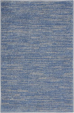 Nourison Home Nourison Essentials Blue Grey 2' x 4' Area Rug - Image 7