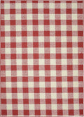 Garland Rug Country Living – Checkered Buffalo Plaid Design, Non-Slip Rubberback by Garland+Rug