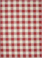Garland Rug Country Living – Checkered Buffalo Plaid Design, Non-Slip Rubberback by Garland+Rug