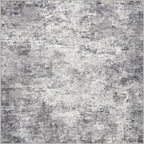UERMEI Square Area Rugs : Washable 6x6 Neutral Modern Abstract Carpet - Image 10