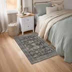 Ruaruarug Washable Area Rug 2x3, Non Slip, Stain & Fade Resistant, Pet & Kids - Image 7