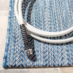 SAFAVIEH Outdoor Area Rug 6'7"x9'6" - Image 6