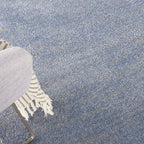 Nourison Home Nourison Essentials Blue Grey 6' x 9' Area Rug - Image 3