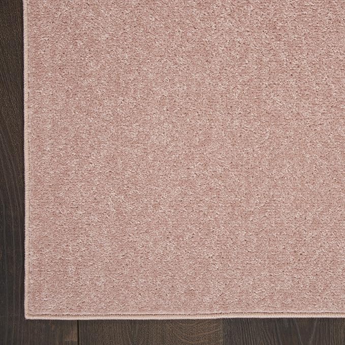 Nourison Home Nourison Essentials Pink 7' x Square Area Rug - Image 6