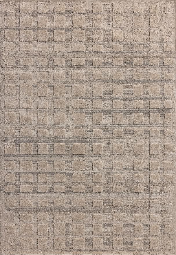 Loloi Amber Lewis Monty Collection MOT-06 Pebble/Beige 2'-7" x 8'-0" Runner Rug - Image 2