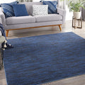 Nourison Home Nourison Essentials Midnight Blue 7' x Square Area Rug by NourisonHome