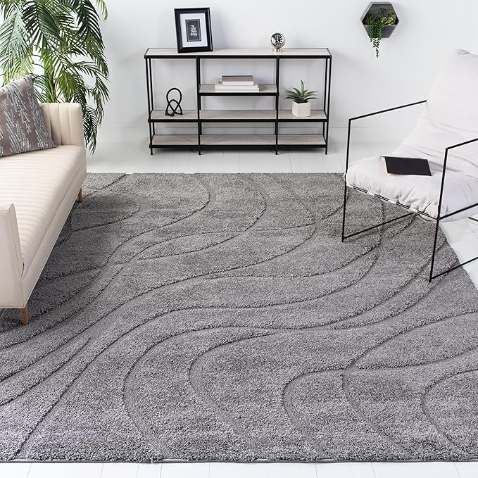 SAFAVIEH Florida Shag Collection X-Large Area Rug - Image 2