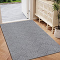 Indoor Door Mat 36"x59" Large, Low-Profile Welcome Front Door Mat Indoor by NaolotureHome