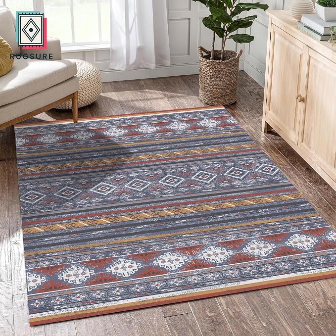 RUGSURE Washable Area Rugs 9' x 12' - Image 3