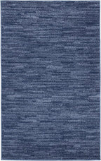 Nourison Home Nourison Essentials Navy Blue 3' x 5' Area Rug - Image 6
