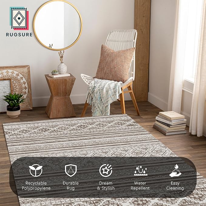 RUGSURE Washable Area Rugs 5' x 7' - Image 5