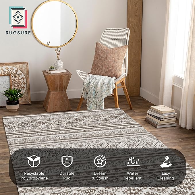 RUGSURE Washable Area Rugs 3' x 5 ' - Image 4
