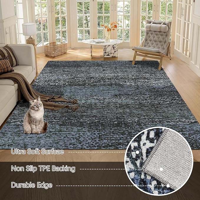 RUGSURE Washable Area Rug - Image 5