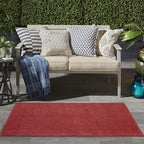 Nourison Home Nourison Essentials Brick Red 3' x 5' Area Rug - Image 2