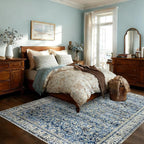 BILEEHOME Dark Blue 5x8 Area Rug - Image 8