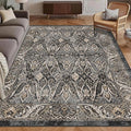 Washable Area Rug 5' x 7' Vintage Traditional Persian Mat by Unknown