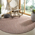 SAFAVIEH Outdoor Round Rug 10' by Unknown