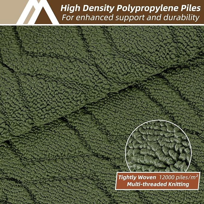 COSY HOMEER Kitchen Rugs 24"x35" Non-Slip Washable Kitchen Mats - Image 3