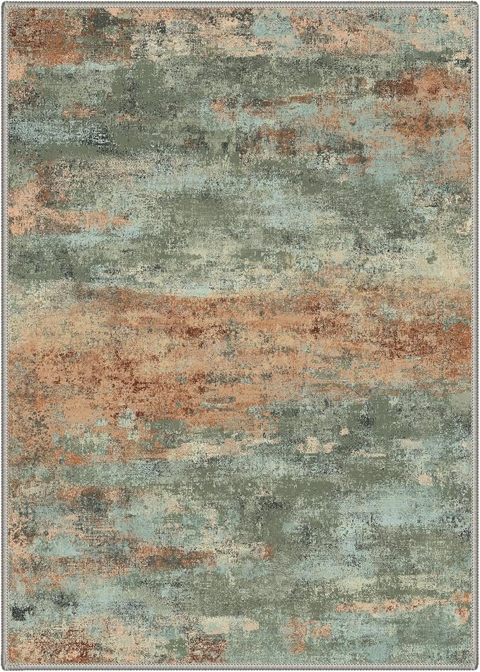 BEIMO Area Rugs 3x5 for Living Room Bedroom, Modern Abstract Machine Washable - Image 6