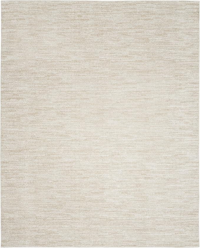 Nourison Home Nourison Essentials Ivory Beige 8' x 11' Area Rug - Image 5