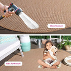 SAFAVIEH Washable Rug Outdoor Courtyard Collection - Image 9