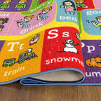 KC Cubs 8x10 ABC Alphabet ASL Sign Language Rug – Educational Non-Slip Carpet - Image 8