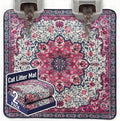 Hompet Cat Litter Mat 2 Pack, 72x72 Large Machine Washable Trapping Mats by Hompet