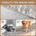 Washable Carpet Runners for Hallway 14ft-Non Slip Floor Runners for Dogs - Image 7