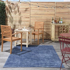Nourison Home Nourison Essentials Navy Blue 4' x 6' Area Rug - Image 4