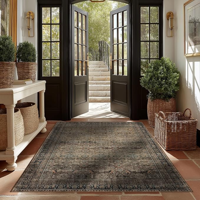 Ruaruarug Washable Area Rug 4x6 - Image 7