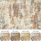 6x9 Area Rugs Washable Rug: Large Abstract Modern Soft Stain Resistant Indoor - Image 9