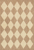 nuLOOM Outdoor Performance Collection Sabina Brown/Ivory, Soft and Cozy - Image 3