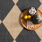 Nuloom Outdoor Performance Collection Sabina Dark Grey/Ivory, High Traffic - Image 9