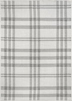 CAMILSON Easy Jute Rug 5x7, Indoor Outdoor Off-White Color Fiber Area Rugs - Image 2