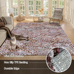 RUGSURE Washable Area Rugs, Pet & Child Friendly, Vibrant Colors Rugs - Image 5