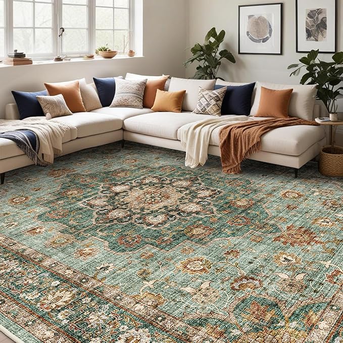TOPRUUG Washable Oriental Area Rug - Image 3
