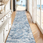 Washable Carpet Runners for Hallway 12ft-Non Slip Floor Runners for Dogs by TTelephant