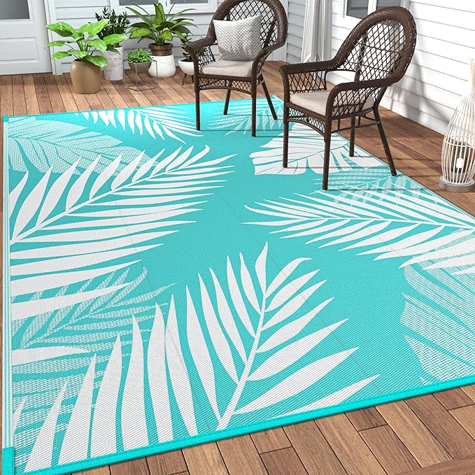 GENIMO Outdoor Rug 10' x 14' Waterproof by GENIMO