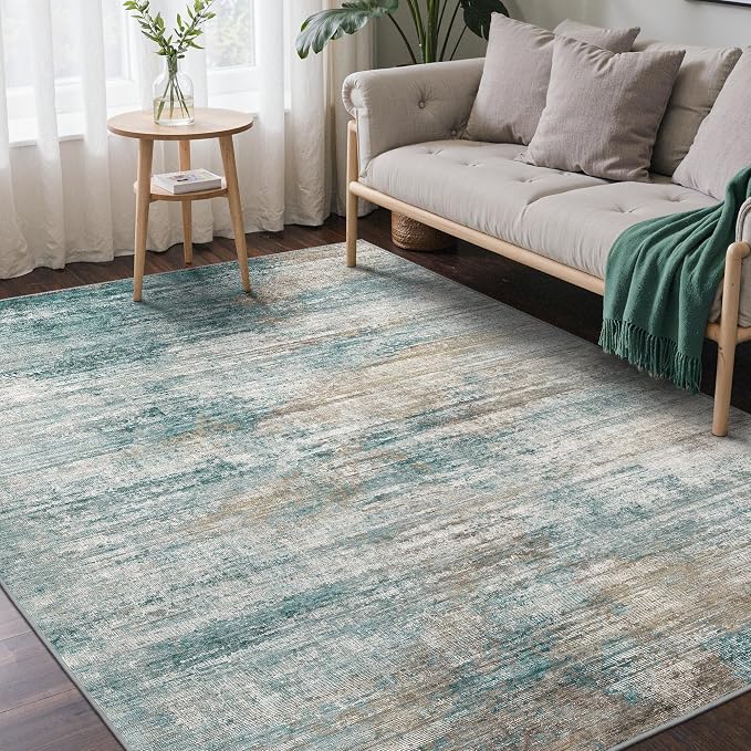 BEIMO Area Rugs 5x7 for Living Room Bedroom, Modern Abstract Machine Washable by BEIMO