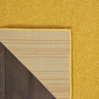 Nourison Home Nourison Essentials Yellow 7' x Square Area Rug - Image 5